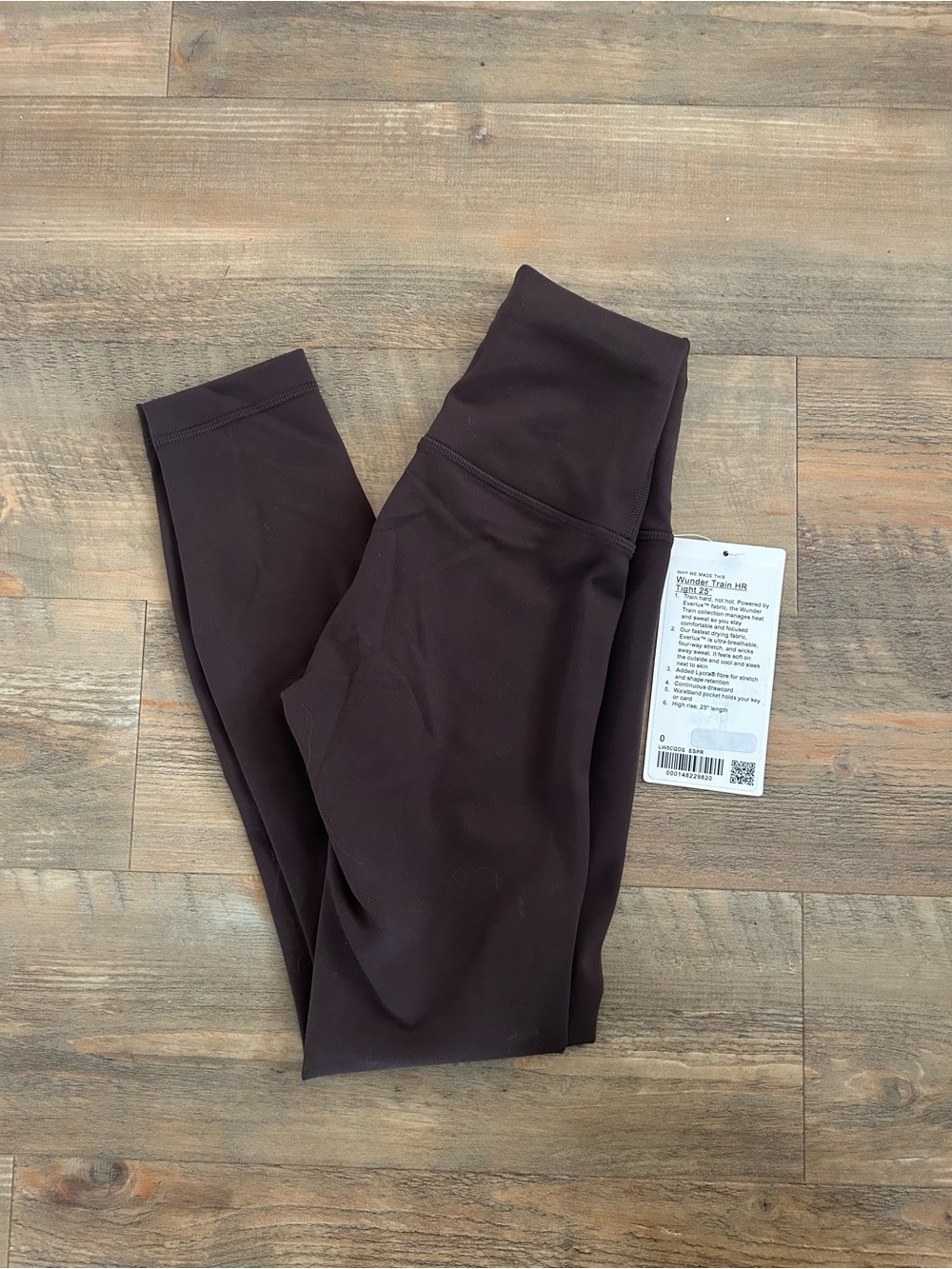 Lululemon wunder train HR leggings 25”